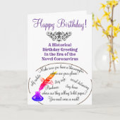 Covid-19タイムカプセルグリーティングカード カード (黄色い花)