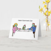 Covid 19バレンタインカップルin Facemaks カード (黄色い花)