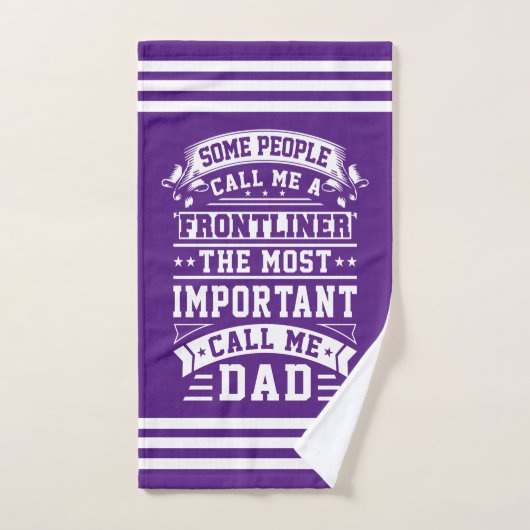 COVID 19フロントライナーギフト何人かの人々は私に呼び出す ハンドタオル (ハンドタオル)