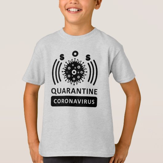 COVID-19ボーイズT Tシャツ (正面)