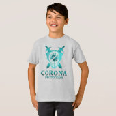 COVID-19ボーイズT Tシャツ (正面フル)