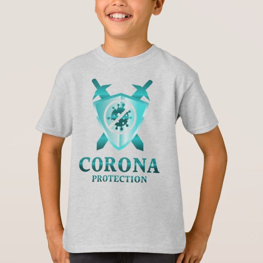 COVID-19ボーイズT Tシャツ (正面)