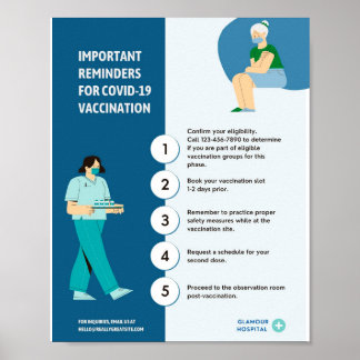 Covid 19ポスター紙（マット） ポスター