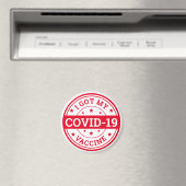 COVID-19ワクチン接種済み マグネット (インサイチュ (食洗機))