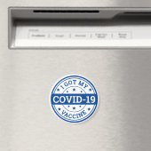 COVID-19ワクチン接種済み マグネット (インサイチュ (食洗機))