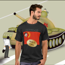 covid-19中国tシャツ製