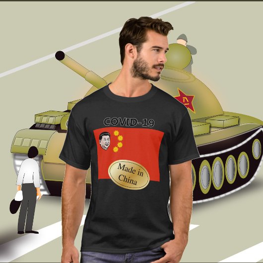 covid-19中国tシャツ製 tシャツ