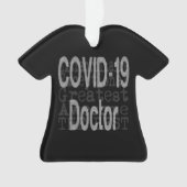 COVID-19博士の並外 オーナメント (正面)