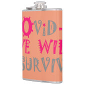 COVID-19生き延び – 強さと回復力 フラスク (左)