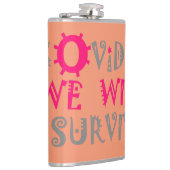 COVID-19生き延び – 強さと回復力 フラスク (右)