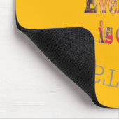 COVID-19生き延び – 強さのメッセージ マウスパッド (コーナー)