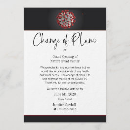 COVID-19計画事業又は個人イベント 招待状