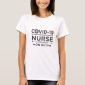 Covid-19関税ナース Tシャツ (正面)