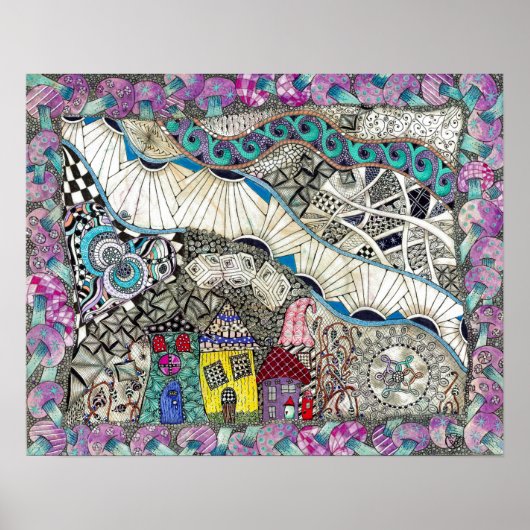 Covid-19隔離ポスター ポスター (正面)