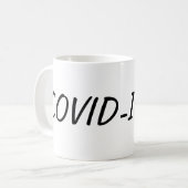 COVID 1984 コーヒーマグカップ (正面左)