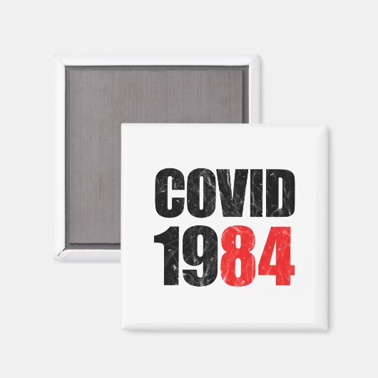 Covid 1984 マグネット (正面/裏面)