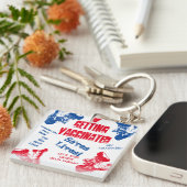 COVID-19 キーチェーン (正面右)