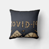 Covid-19 クッション (裏面)