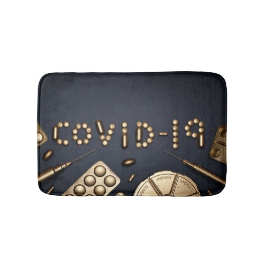 Covid-19 バスマット (正面)