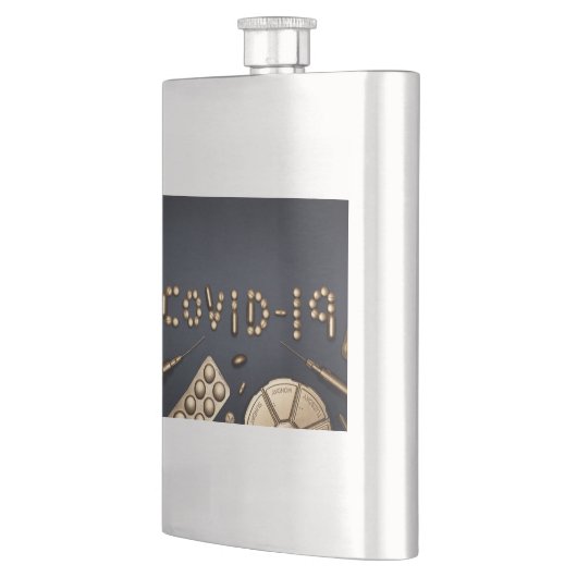 Covid-19 フラスク (左)