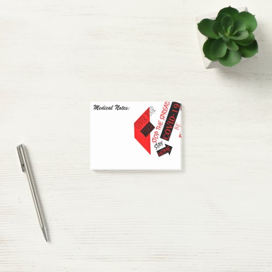 Covid-19 ポストイット (オフィス)