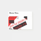 Covid-19 ポストイット (正面)