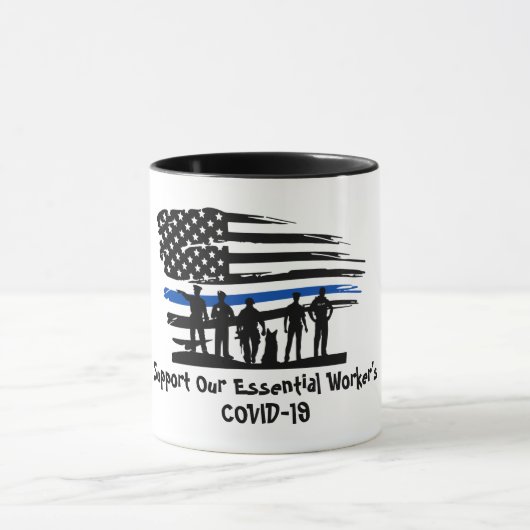COVID-19 マグカップ (中央)