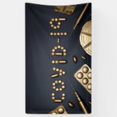 Covid-19 横断幕 (縦)