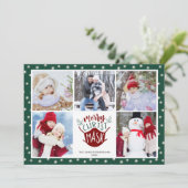 COVID-19 ChristMASKメリー Fairy Lights 5写真 シーズンカード (スタンド正面)
