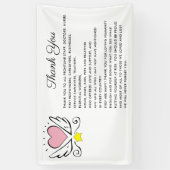 Covid First Responders Essentialワーカーに感謝 横断幕 (縦)