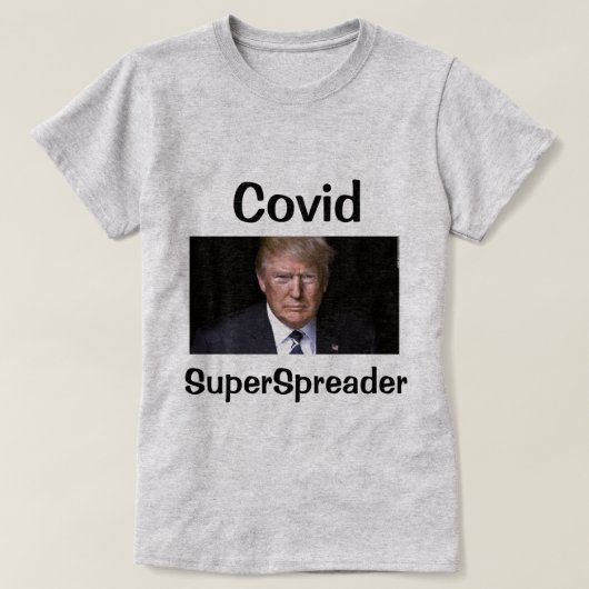 Covid SuperSpreader Tシャツ (デザイン正面)