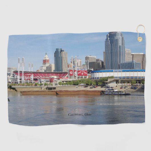 Covington & Barges Golf Towel ゴルフタオル (横)