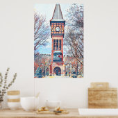 Covington, KY Goebel Park Clock Tower 絵を描's ポスター (キッチン)