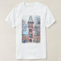 Covington, KY Goebel Park Clock Tower 絵を描's