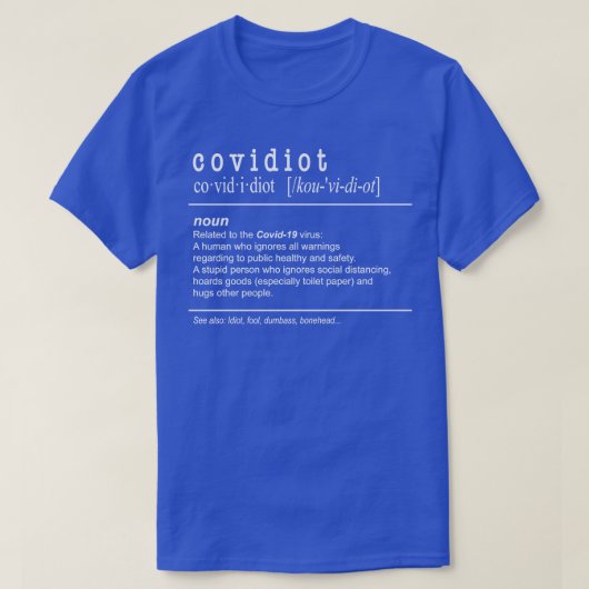 CovNoun定義1 Tシャツ (デザイン正面)