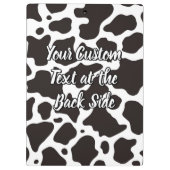 Cowパターンクリップボード クリップボード (裏面)