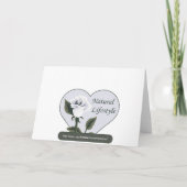 Cowビジネスグリーティングカード カード (裏面)