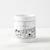 Cow氏 -- 私はマグの中で行っています コーヒーマグカップ (中央)