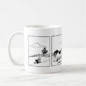 Cow氏 -- 私はマグの中で行っています コーヒーマグカップ (左)