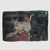 Cow! ゴルフタオル (横)