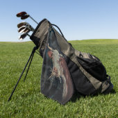 Cow! ゴルフタオル (グリーン)