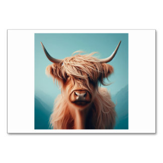 Cow (牛 / niu) – フラッシュカ中国のード テーブルナンバー