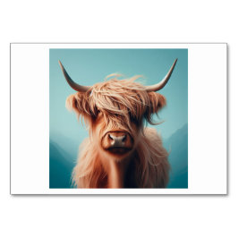 Cow (소) – 韓国語フラッシュカード テーブルナンバー