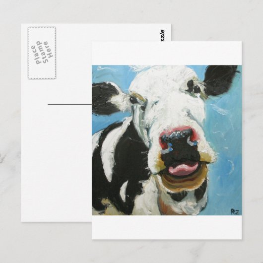 Cow#206 ポストカード (正面/裏面)