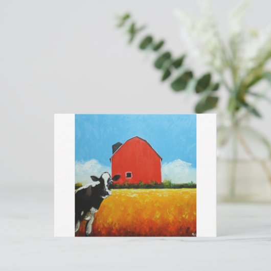 Cow#352 ポストカード (スタンド正面)