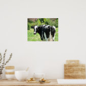 Cow 52があなたを見ている写真ポスターアート ポスター (キッチン)