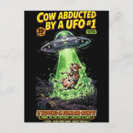 Cow Abducted by a UFO #1 シーズンポストカード
