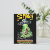 Cow Abducted by a UFO #1 ポストカード (スタンド正面)