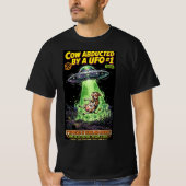 Cow Abducted by a UFO #1 Tシャツ (正面)