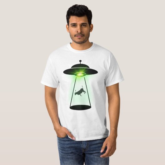 Cow Abduction Tシャツ (正面フル)